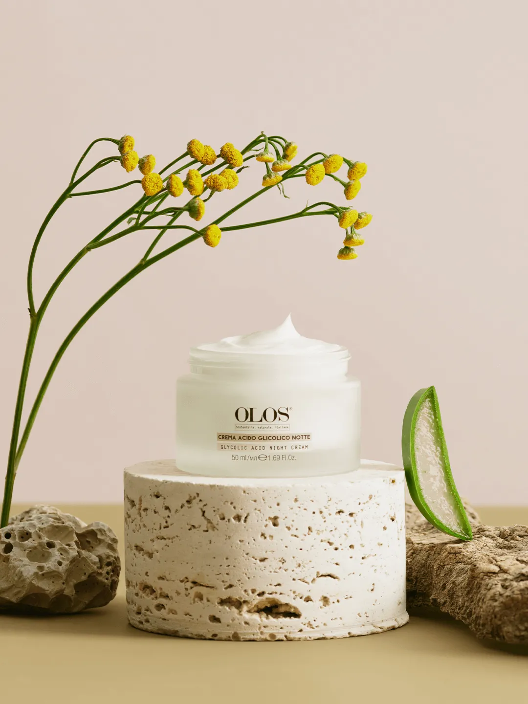Olos Crema acido glicolico notte